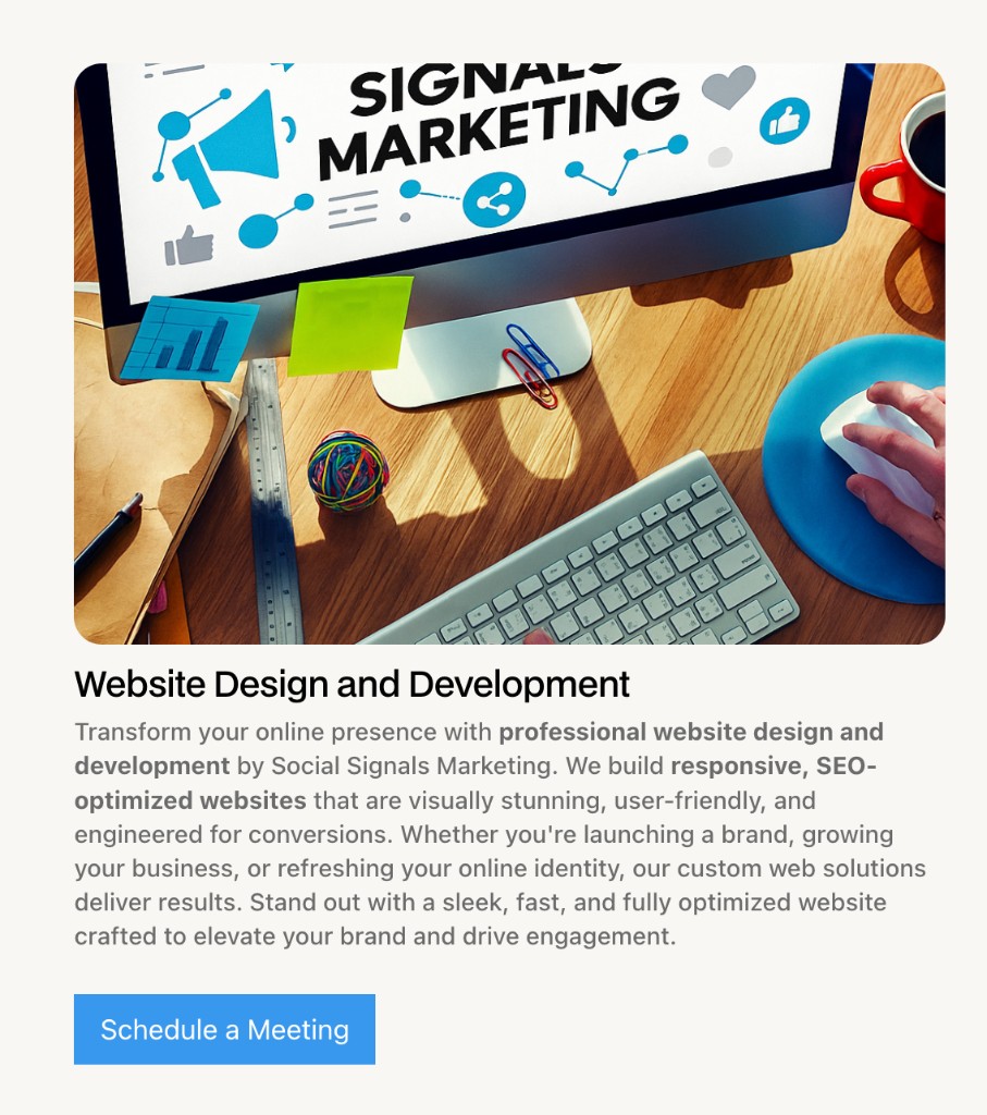 Website speed and Core Web Vitals optimization dashboard by Social Signals Marketing